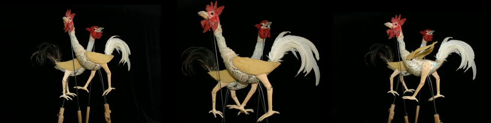 Marionnettes Coq